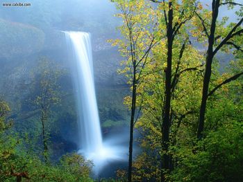 South Falls Silver Falls State Park Oregon screenshot