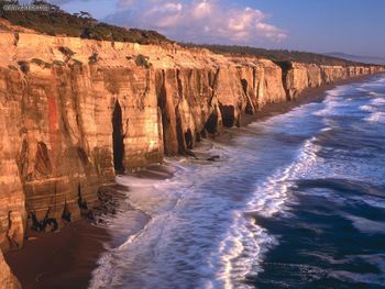 Southern Oregon Pacific Ocean Cliffs Blacklock Point Oregon screenshot