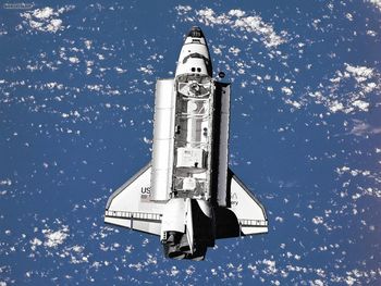 Space Shuttle Discovery As Seen From MIR screenshot