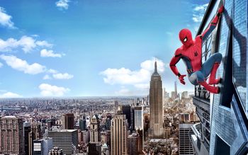 Spider Man Homecoming 2017 Movie 4K screenshot