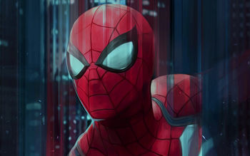 Spiderman Artwork 4K screenshot