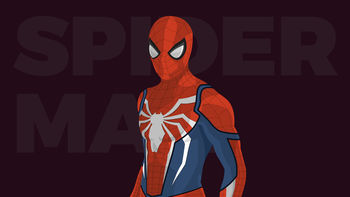 Spiderman Minimal Artwork HD screenshot