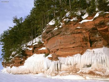 Squaw Bay Sea Caves Wisconsin screenshot