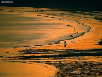 St Aubins Bay Jersey Channel Islands screenshot