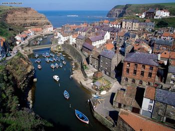 Staithes Near Whitby England screenshot