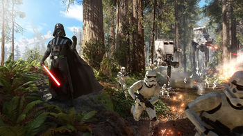 Star Wars Battlefront Darth Vader screenshot