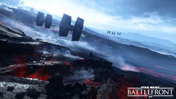 Star Wars Battlefront Sullust screenshot