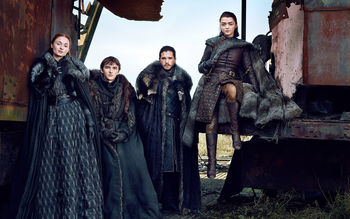 Starks Reunite Game of Thrones screenshot