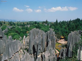 Stone Forest Yunnan Province China screenshot