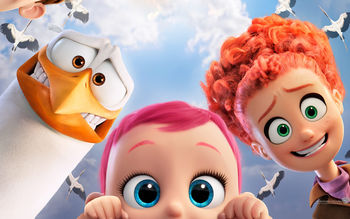 Storks Junior Baby Tulip 4K screenshot