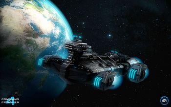 Stratospheric Transport Ship in C&C 4 screenshot