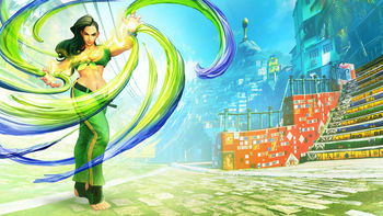 Street Fighter V Laura screenshot