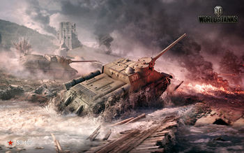SU 100 World of Tanks screenshot