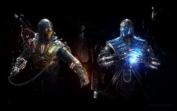 Sub Zero Vs Scorpion Mortal Kombat screenshot