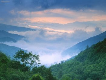 Summer Storm Approaching, Newfound Gap, Smoky Mountains National Park, Tennessee screenshot