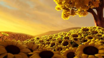 Sun Flower World HD screenshot