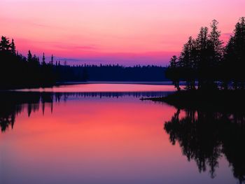 Sunrise Over Bisk Lake, Ontario, Canada screenshot