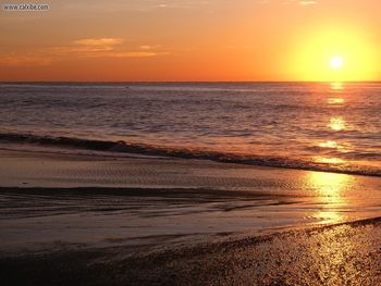 Sunrise Over The Atlantic Myrtle Beach South Carolina screenshot