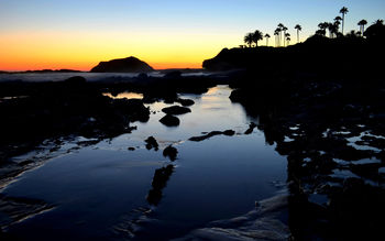 Sunset at Laguna Beach screenshot