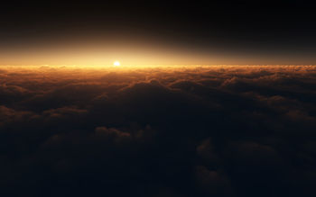 Sunset Clouds Horizon screenshot