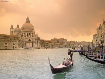 Sunset Over Grand Canal Venice Italy screenshot