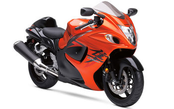 Suzuki Hayabusa Orange Bike screenshot