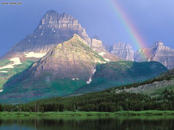 Swiftcurrent Lake Glacier National Park Montana screenshot