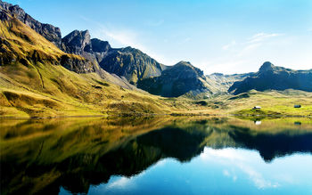 Swiss Alps Lake screenshot