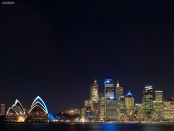 Sydney Harbour Bridge Night screenshot