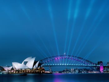 Sydney Opera House And Harbour Bridge At Dusk, Australia screenshot