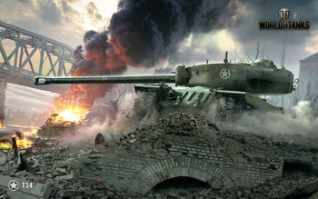 T34 World of Tanks screenshot