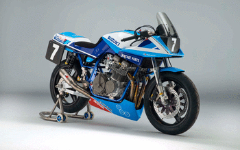 Team Classic Suzuki GSX1100SD Katana Race Bike 5K screenshot