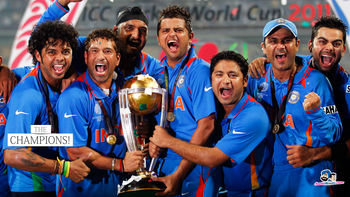 Team India 2011 World Cup screenshot