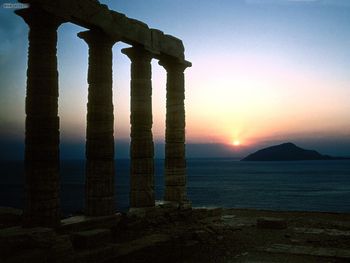 Temple Of Poseidon, Greece screenshot