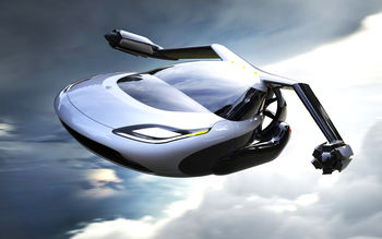 Terrafugia TF X Flying car screenshot