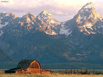 Teton Barn Antelope Flats Jackson Hole Wyoming screenshot