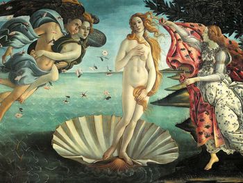 The Birth Of Venus Botticelli screenshot