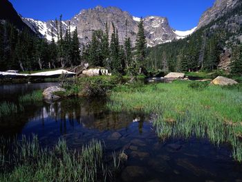 The Loch Below Andrews Glacier, Rocky Mountain National Park, Colorado screenshot