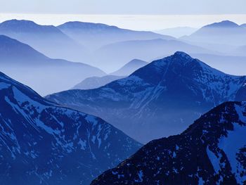 The Mamores From Ben Nevis, Fort William, The Highlands, Sco screenshot