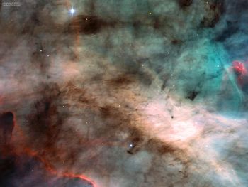 The Omega Nebula M The Swan Nebula screenshot