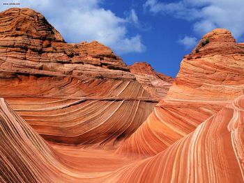 Slickrock Formation, Paria Canyon, Vermillion Cliffs Wilderness Area, Arizona бесплатно