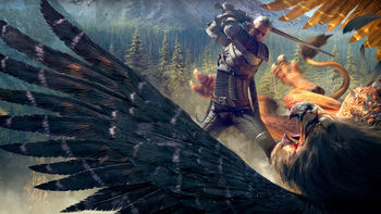 The Witcher 3 Wild Hunt Witcher Griffin screenshot