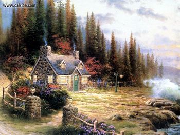 Thomas Kinkade - Let Your Light Shine screenshot