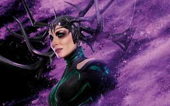 Thor Ragnarok Cate Blanchett as Hela 5K screenshot