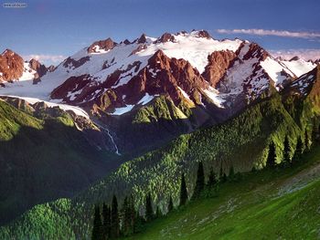 Throne Of Ice Mount Olympus Olympic National Park Washington screenshot