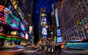 Times Square Night screenshot