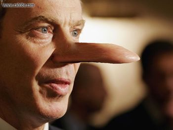 Tony Blair As Pinocchio screenshot
