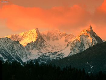 Trapper Peak Bitterroot Mountains Montana screenshot