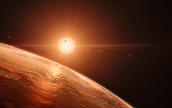 TRAPPIST 1 Planet 4K 8K screenshot