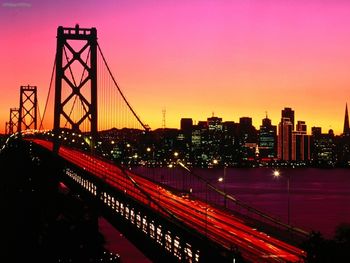 Treasure Island View, Bay Bridge, San Francisco, California screenshot